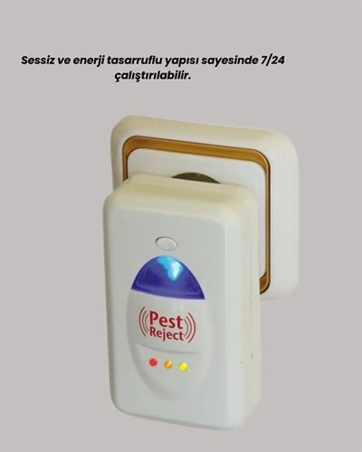 Geniş Alan Kapasiteli Sessiz Enerji Tasarruflu Haşere Kovucu