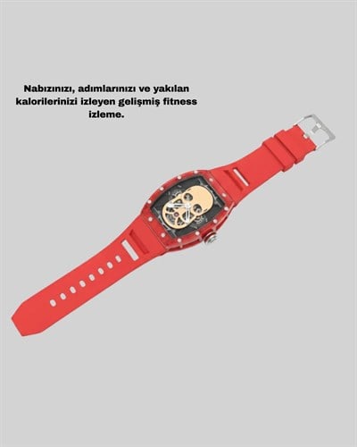 Geniş Ekranlı Akıllı Saat Şık ve Modern Tasarım