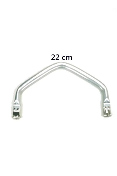 Gizli Metal Çanta Bursu – 22 cm - Metal Çanta Aparatı Çanta Aksesuarı