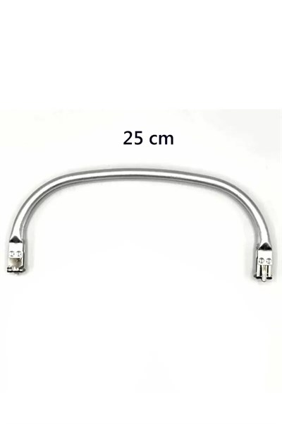 Gizli Metal Mango Çanta Bursu – 25 cm - Metal Çanta Aparatı Çanta Aksesuarı
