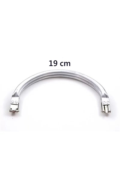 Gizli Metal Oval Çanta Bursu – 19 cm - Metal Çanta Aparatı Çanta Aksesuarı