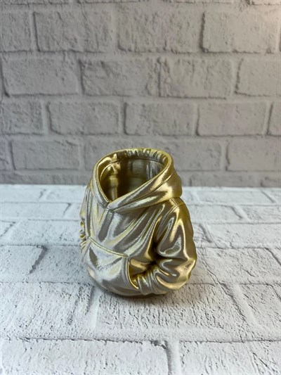 Gold Hoodie Kalemlik 10x10 cm Masa Üstü Düzenleyici