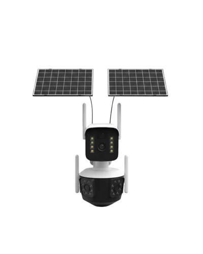 Güneş Enerjili Bahçe Kamerası 4G SIM Kartlı 9MP Akıllı Güvenlik Kamerası 2 Yıl Garantili