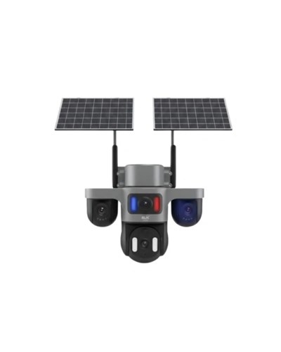Güneş Enerjili Çiftlik Kamerası 3 Lensli 9MP Solar Kamera 2 Yıl Garantili