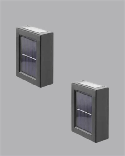Güneş Enerjili LED Duvar Aydınlatması