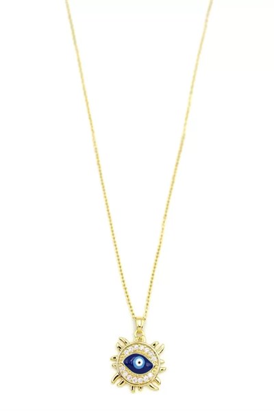 Güneş Kolye - Altın