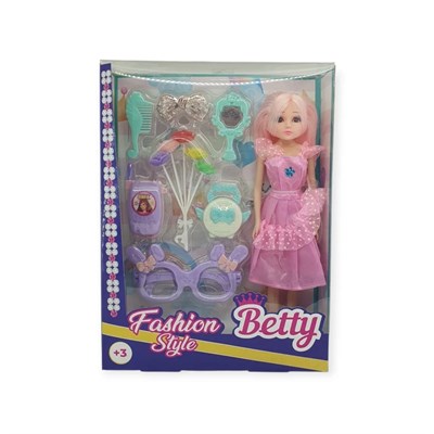 Güzellik Seti 7 Parça Aksesuarlı Bebek Seti