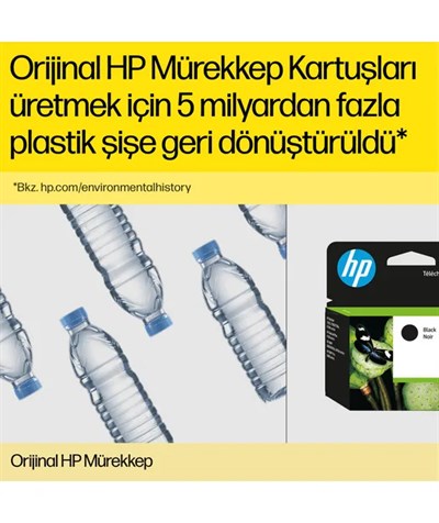 HP 1VV21AE Black Mürekkep Şişe 135 ml. (GT53XL)