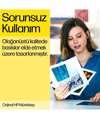 HP 3JA27AE Cyan Mürekkep Kartuş (963XL)