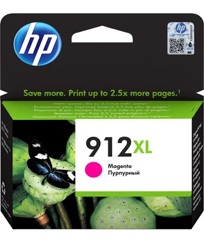 HP 3YL82AE Magenta Mürekkep Kartuş (912XL)