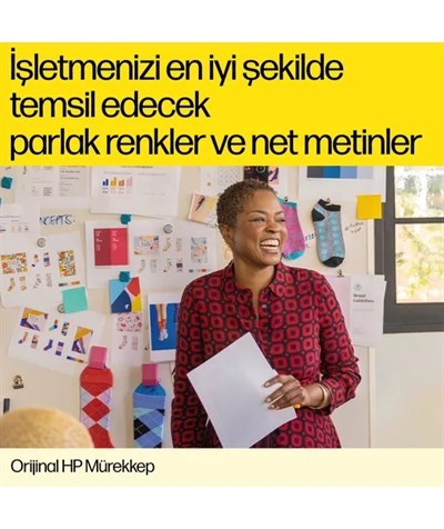 HP 4S6X7PE Sarı Mürekkep Toneri(938)