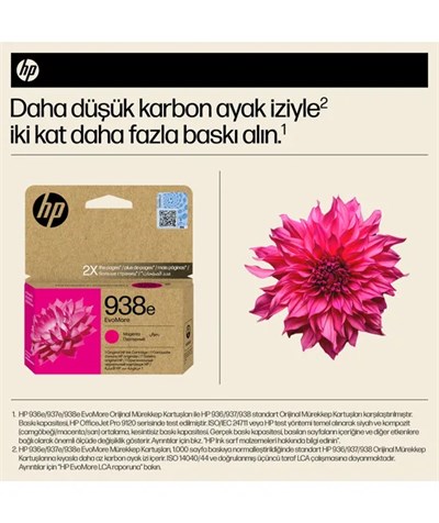 HP 4S6Y0PE EvoMore Macenta M.K(938e)