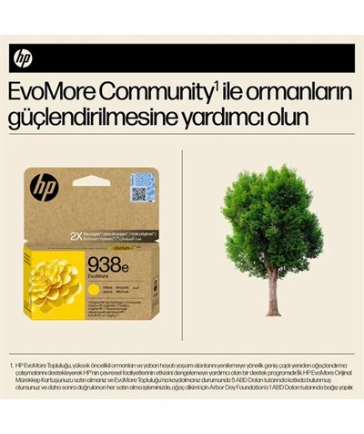 HP 4S6Y1PE EvoMore Sarı M.Toneri(938e)