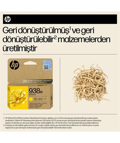 HP 4S6Y1PE EvoMore Sarı M.Toneri(938e)