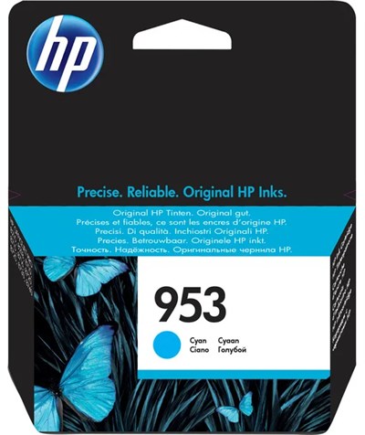 HP F6U12AE Cyan Orijinal Mürekkep Kartuş (953)