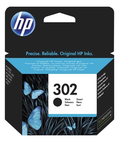 HP F6U66AE Black Mürekkep Kartuş (302)