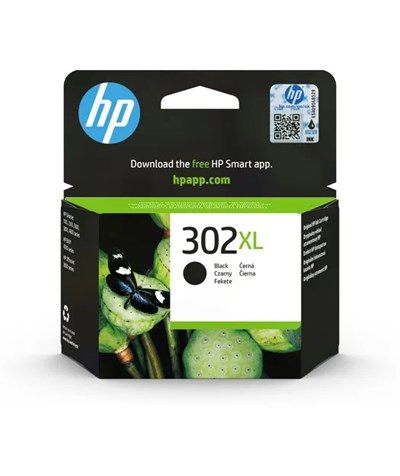 HP F6U68AE Black Mürekkep Kartuş (302XL)