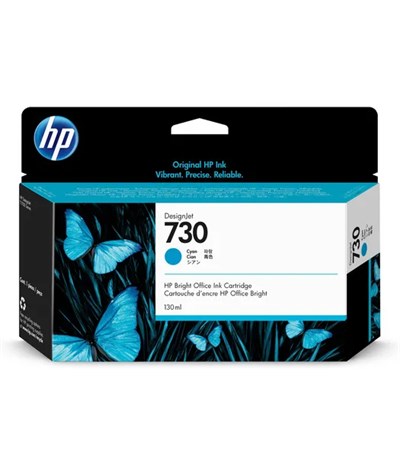 HP P2V62A 130 ml Camgöbeği Mürekkep Kartuş (730)