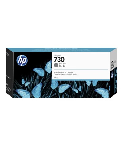 HP P2V72A 300 ml Gri Mürekkep Kartuş(730)