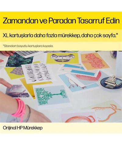 HP T6M11AE Yellow Mürekkep Kartuş (903XL)