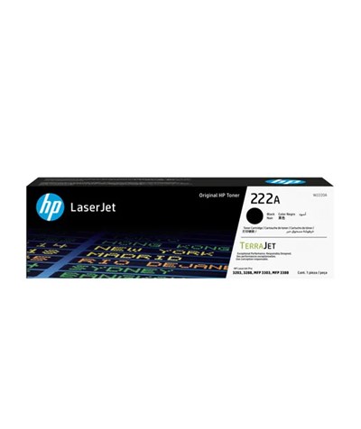 HP W2220A Black T.Kartuş(222A)
