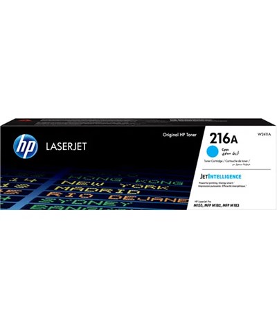 HP W2411A Cyan Toner Kartuş (216A)
