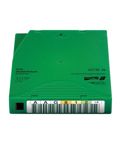 HPE Q2078A LTO8 30TB RW Data Kartuş