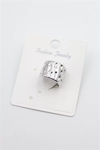 Halka Kıkırdak Küpe - Gümüş