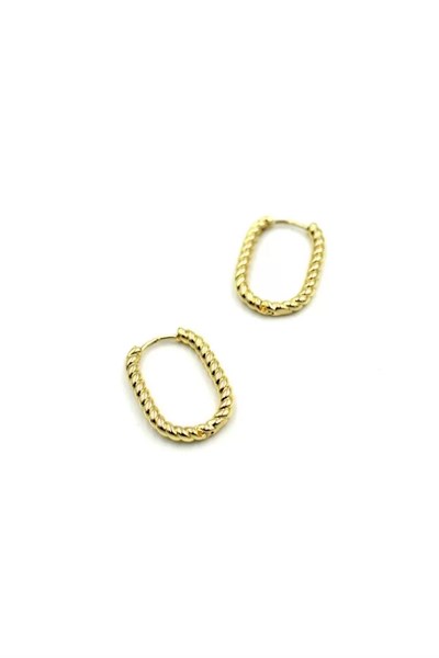 Halka Küpe - Altın