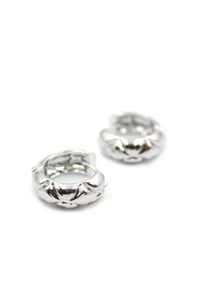 Halka Küpe - Gümüş