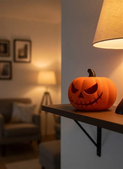 Halloween Balkabağı Dekor 23×15 cm Cadılar Bayramı Biblo Süs Objeleri