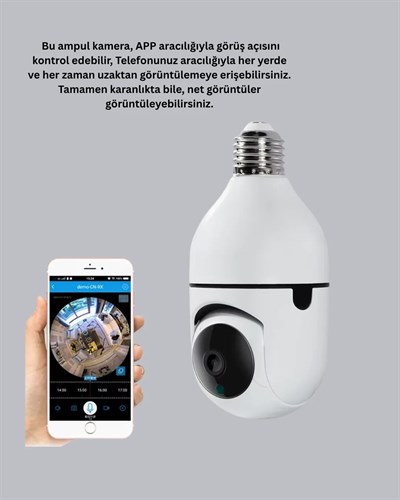 Hareket Algılama Özellikli IP Kamera – Gece ve Gündüz Takip İçin Uygun