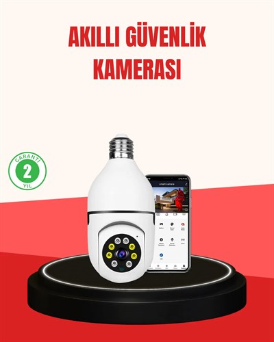 Hareket Algılamalı Kablosuz Akıllı Ev Güvenlik Kamerası