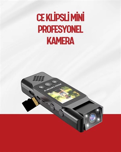 Hareket Algılayıcılı Taşınabilir Mini Kamera – 3MP Fotoğraf, Düşük Güç Tüketimi