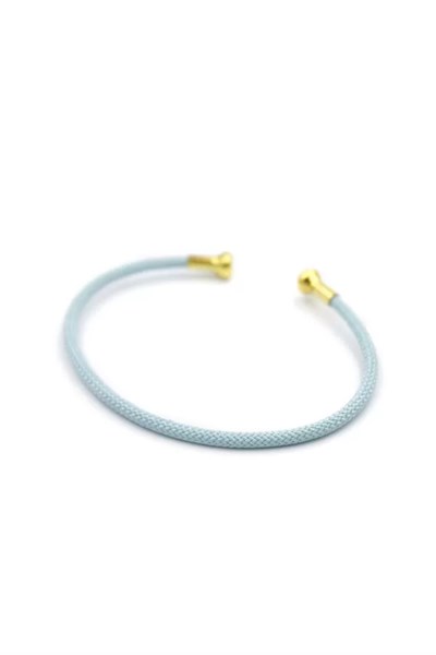Hasır Pndr Bileklik - Açık Mavi
