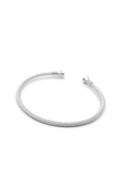 Hasır Pndr Bileklik - Gümüş