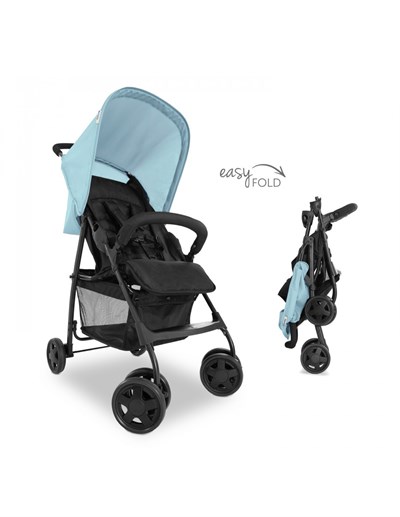 Hauck Ultra Hafif Tam Yatarlı Sport Bebek Arabası - Blue