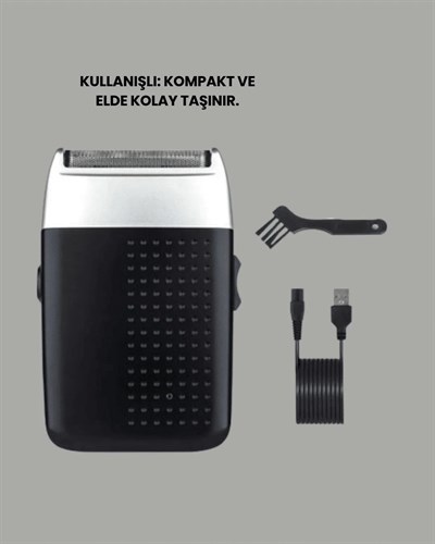 Hızlı Şarjlı, Yüksek Performanslı Sakal & Saç Kesme Cihazı