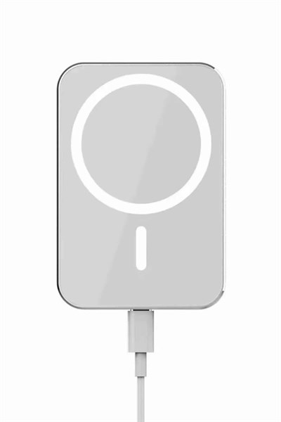 İOS Uyumlu Magsafe Kablosuz 15w Şarj Powerbank Magesafe