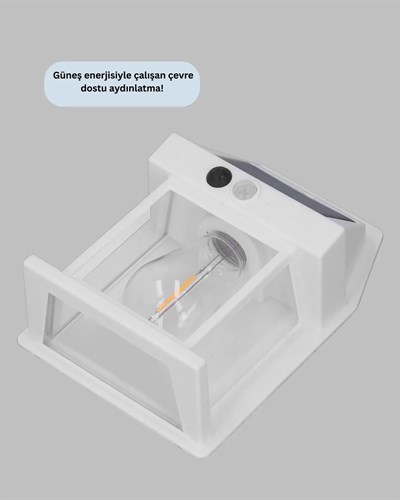 IP65 Su Geçirmez Güneş Paneli Dış Mekan Lamba