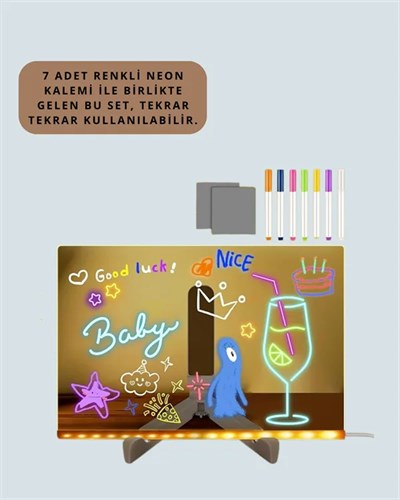 IŞIKLI YAZI TAHTASI