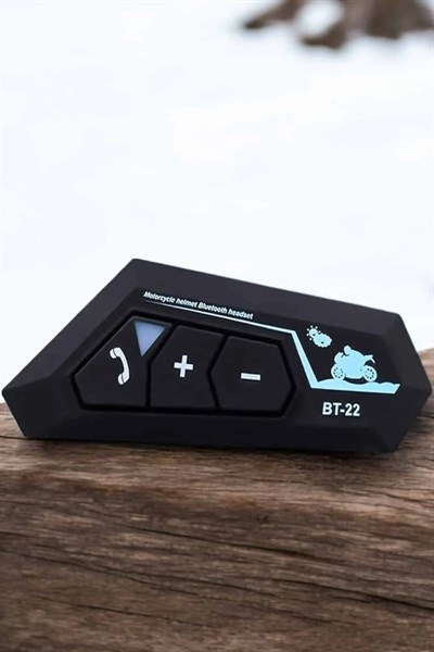 İnterkom Intercom Kask Kulaklık Bt22 Bluetooth Motosiklet Kulaklık 5.0 Bluetooth