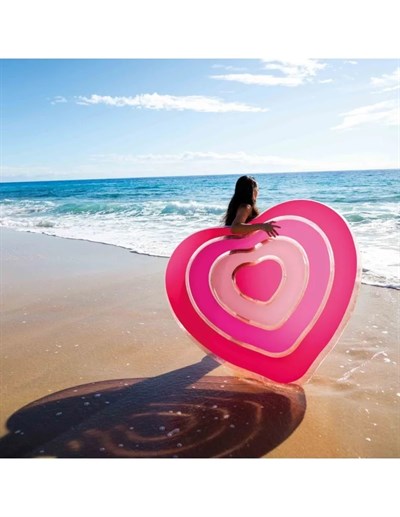 Intex Kalp Şekilli Ada Yatak 155cm