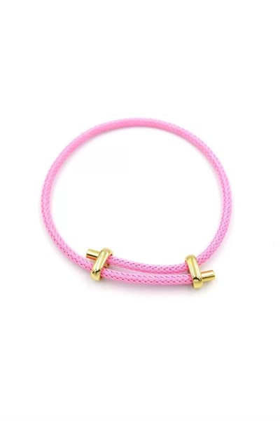 İp Bileklik - Pembe