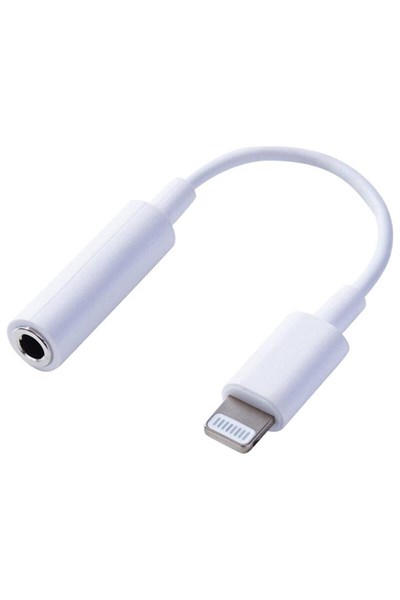 İphone Uyumlu Kablolu Kulaklık Çevirici Adaptör Lightning To Headphone Jack Dönüştürücü
