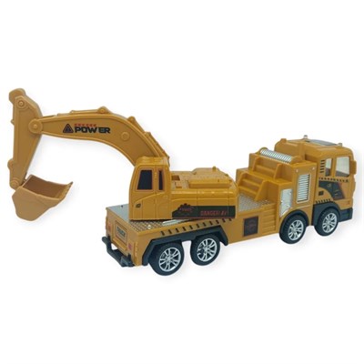 İş Makinaları Serisi - Sürtmeli Excavator 18 cm