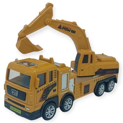 İş Makinaları Serisi - Sürtmeli Excavator 18 cm