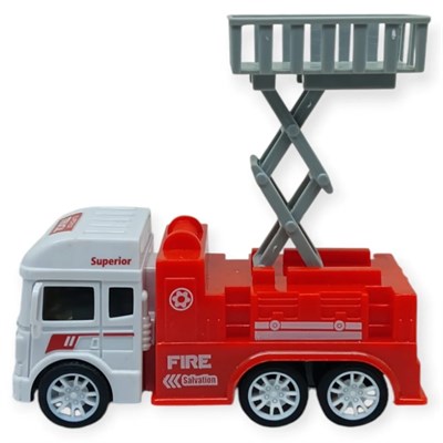 İş Makinaları Serisi - Sürtmeli İtfaiye Aracı 12 cm - Asansör