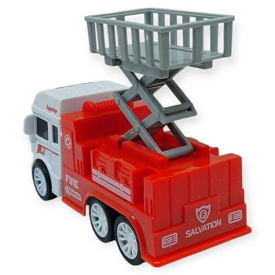 İş Makinaları Serisi - Sürtmeli İtfaiye Aracı 12 cm - Asansör