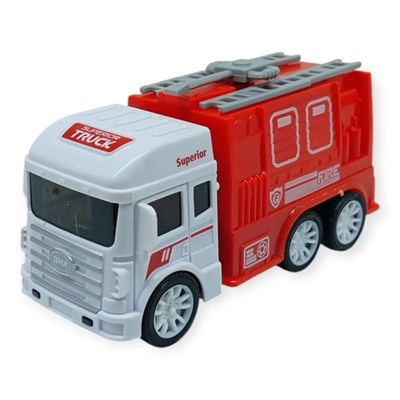 İş Makinaları Serisi - Sürtmeli İtfaiye Aracı 12 cm